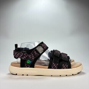 Gravity Defyer G-Defy Café Black Pink Adjustable Straps Sandals Women's Size 11